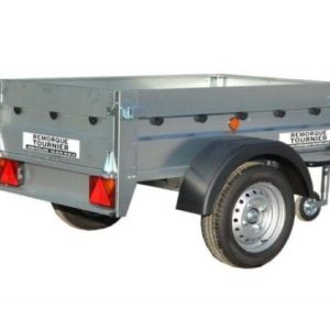 Remorque bagagère AB160 – 500 kg caisse basculante